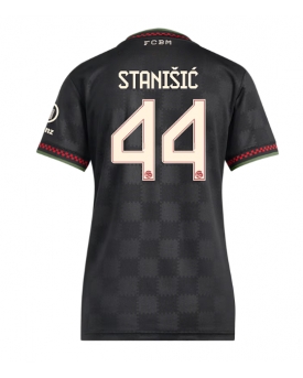 Bayern Munich Josip Stanisic #44 Maglia Gara Terza Repliche 2025-26 Donna Maniche Corte
